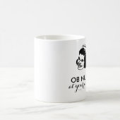 OB NURSE - op je baarmoederhals! Koffiemok (Center)