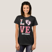 Ob Nurse Valentines Day Delivery Labor Nursing 1  T-shirt (Voorkant volledig)