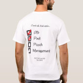 ob-pedi t-shirt (Achterkant)