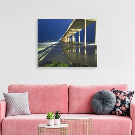 OB-pier Canvas Afdruk (Insitu (Woonkamer))