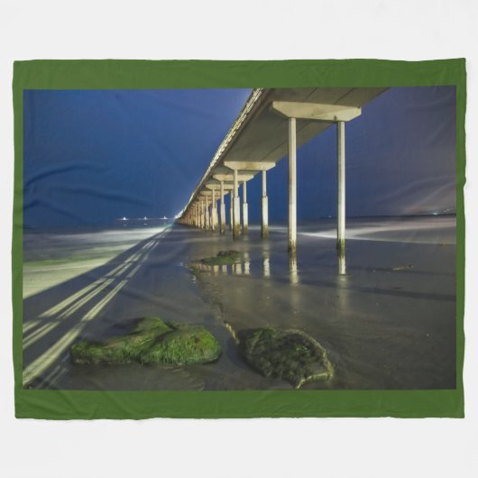 OB-pier Fleece Deken (Voorkant (Horizontaal))