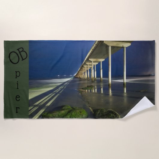 OB-pier Strandlaken (Voorkant)