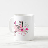 OB verpleegkundige (verloskunde) Verpleegkunde Koffiemok (Voorkant links)