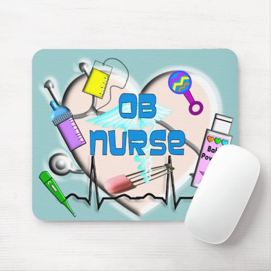 OB zurse art Gifts Muismat (Met muis)