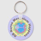 OB Zurse Gifts "Meconium Happens" Sleutelhanger (Voorkant)