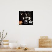 OBA 15e verjaardagscadeau-poster Poster (Keuken)