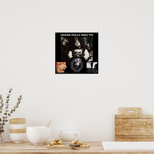 OBA 15e verjaardagscadeau-poster Poster (Keuken)