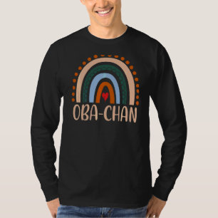 Oba Chan Regenboog Oma Schattige Moederdag Oba Cha T-shirt
