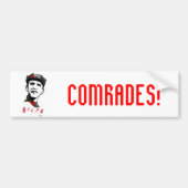 Oba Mao Comrades Bumpersticker (Voorkant)