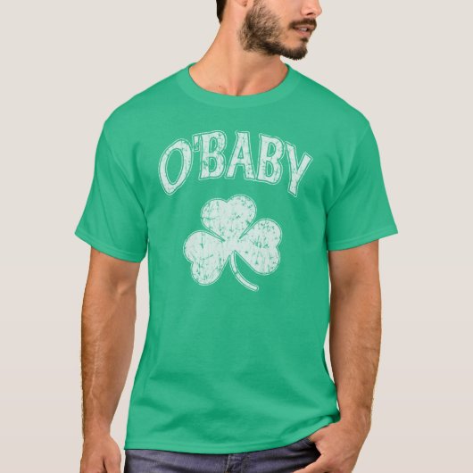 O'Baby Irish Shamrock T-shirt (Voorkant)