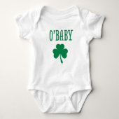 O'Baby St. Patrick's Day Baby Lucky Charm Bodysuit (Voorkant)