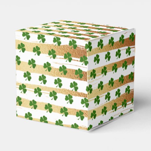 O'Baby St. Patrick's Day Baby shower Bedankdoosjes (Achterkant)