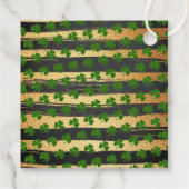 O'Baby St. Patrick's Day Baby shower Bedankjes Labels (Achterkant)