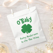 O'Baby St Patrick's Day Baby shower Bedankzakje (Geknipt)
