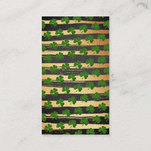 O'Baby St. Patrick's Day Baby shower Book Request Informatiekaartje (Achterkant)