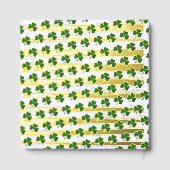 O'Baby St. Patrick's Day Baby shower Real Gastenboek (Achterkant)