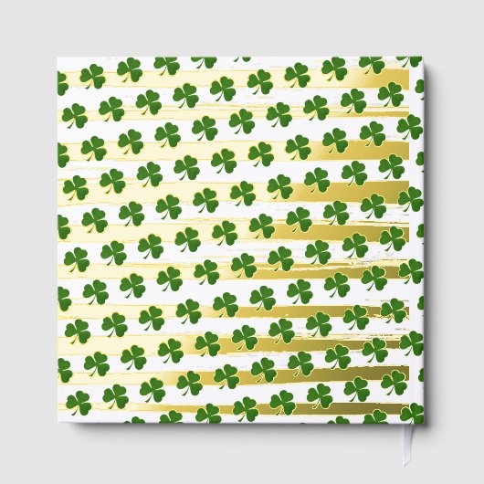 O'Baby St. Patrick's Day Baby shower Real Gastenboek (Achterkant)