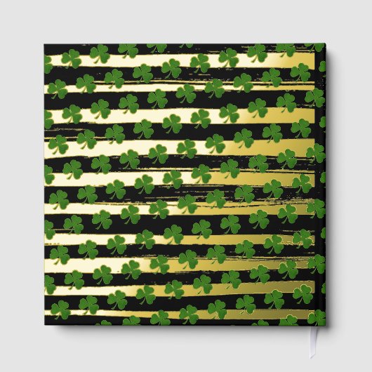 O'Baby St. Patrick's Day Baby shower Real Gastenboek (Achterkant)