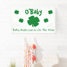 O'Baby St Patrick's Day Baby shower