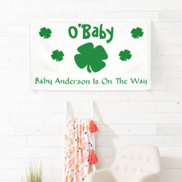 O'Baby St Patrick's Day Baby shower Spandoek