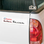 Obam Hussein Bumpersticker (Op Truck)