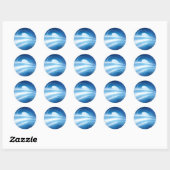 Obama'08-0002 Ronde Sticker (Vel)