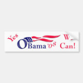 Obama'08 Bumpersticker (Voorkant)