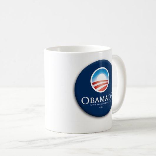 Obama'08 Coffee-Mok Koffiemok (Voorkant rechts)