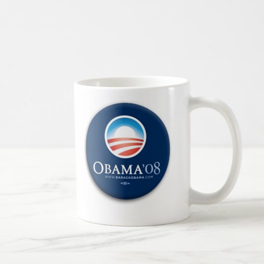 Obama'08 Coffee-Mok Koffiemok (Rechts)