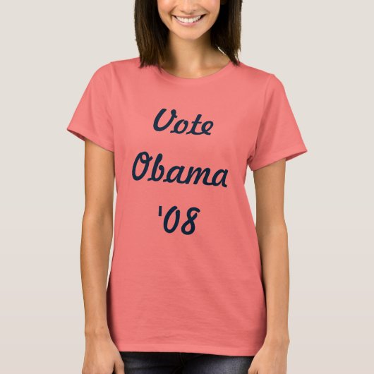 Obama'08 T-shirt (Voorkant)