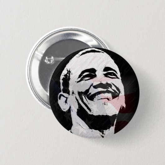 Obama44 Ronde Button 5,7 Cm (Voorkant /achterkant)