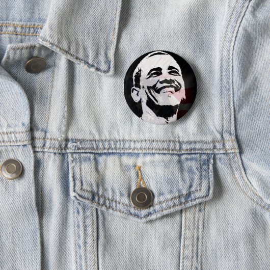 Obama44 Ronde Button 5,7 Cm (In situ)
