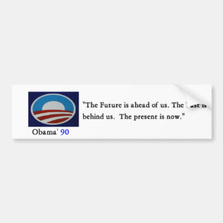 Obama'90 Bumber Sticker - Gepersonaliseerd