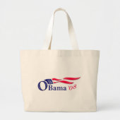 Obama 08 Bag Grote Tote Bag (Voorkant)