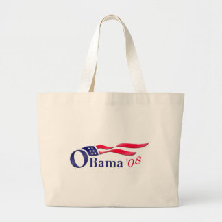Obama 08 Bag Grote Tote Bag