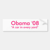 Obama '08 bumpersticker (Voorkant)