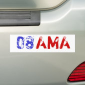 Obama 08 Bumpersticker (Op auto)