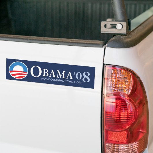 OBAMA '08 BUMPERSTICKER (Op Truck)