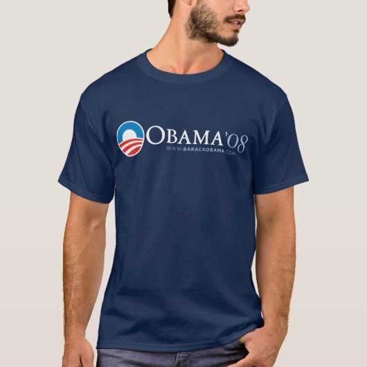 Obama 08' Campagne Obama 2008 T-shirt (Voorkant)