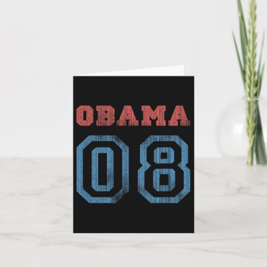 Obama 08 Kaart (Voorkant)