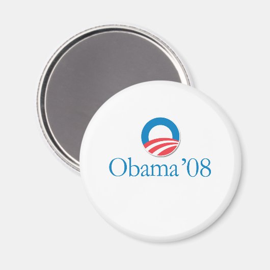 Obama '08 magneet (Voorkant / Achterkant)