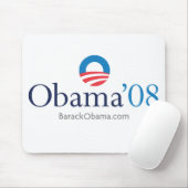 OBAMA '08 Mousepad Muismat (Met muis)