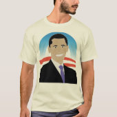 Obama '08 Organic T T-shirt (Voorkant)