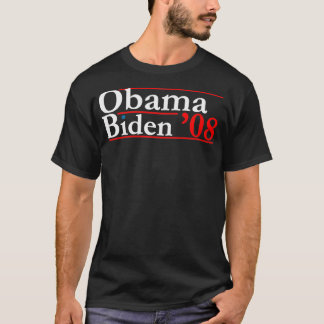 Obama 08 Retro Campaign Obama Biden T-shirt