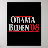 Obama 08 Shirt - Retrocampagne Obama Biden
