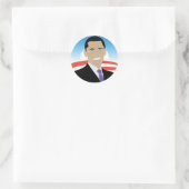 Obama '08 Sticker (Tas)