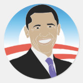 Obama '08 Sticker (Voorkant)