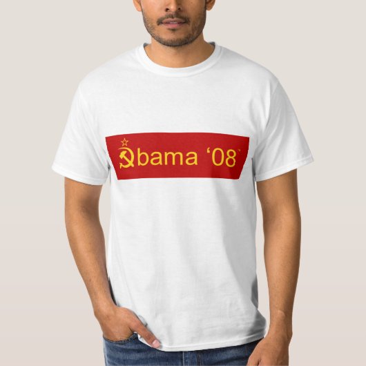 Obama 08 t-shirt (Voorkant)