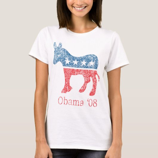 Obama '08 t-shirt (Voorkant)