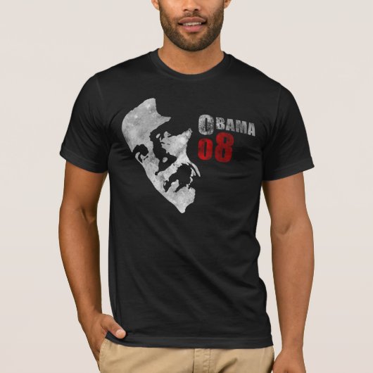 Obama 08 t-shirt (Voorkant)